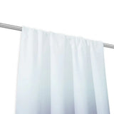 Set of Two 84" Blue Ombre Shades Window Panels - Homeroots - Flyclothing LLC