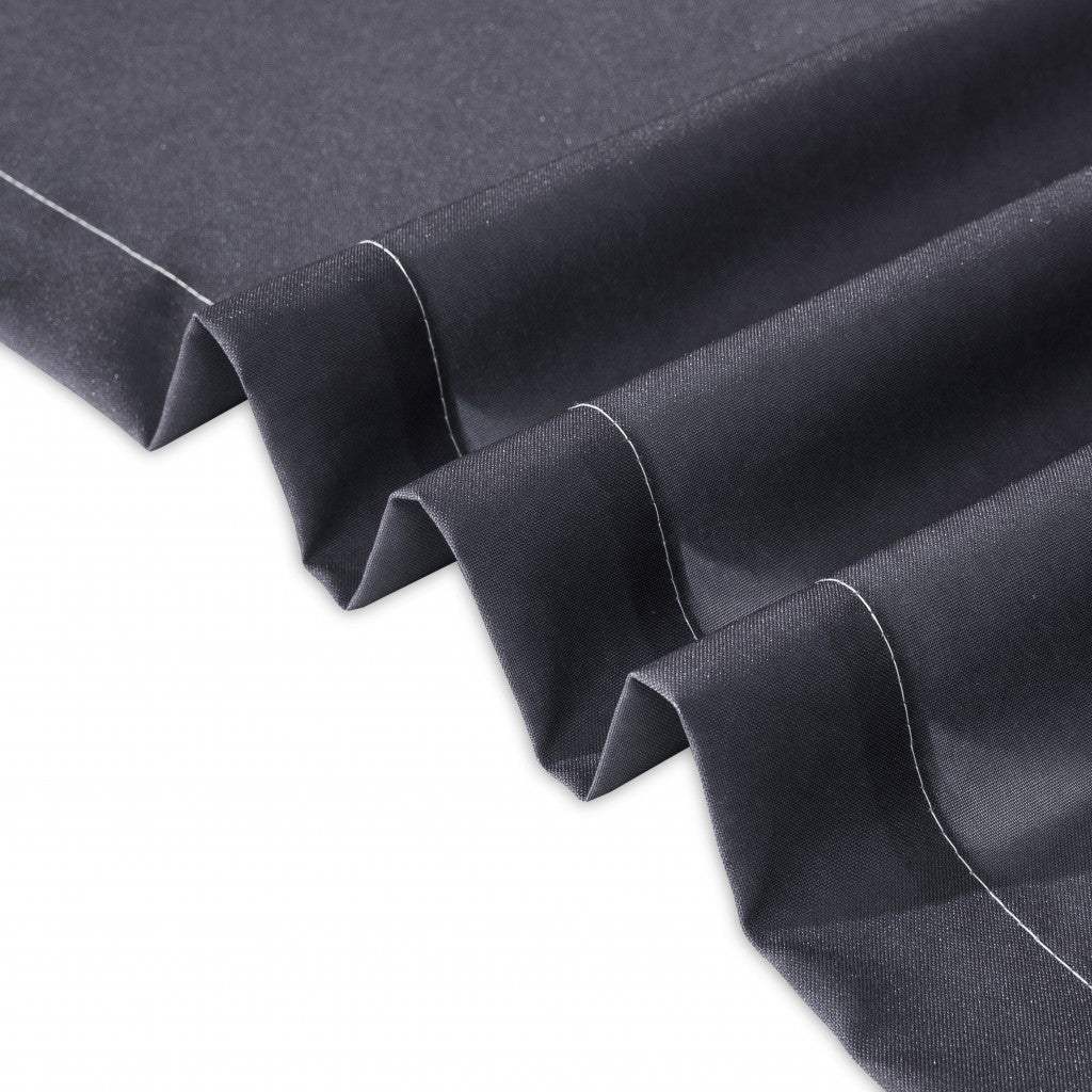 Set of Two 84" Black Ombre Shades Window Panels - Homeroots - Flyclothing LLC