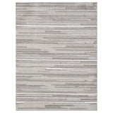 3' X 5' Gray Abstract Stain Resistant Indoor Outdoor Area Rug - Homeroots - Flyclothing LLC