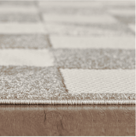 5' X 7' Gray Geometric Stain Resistant Indoor Outdoor Area Rug - Homeroots - Flyclothing LLC