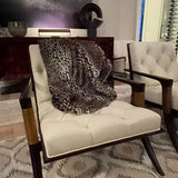 Ultra Soft Faux Fur Leopard Throw - Homeroots - Flyclothing LLC