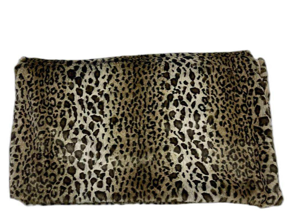 Ultra Soft Faux Fur Leopard Throw - Homeroots - Flyclothing LLC