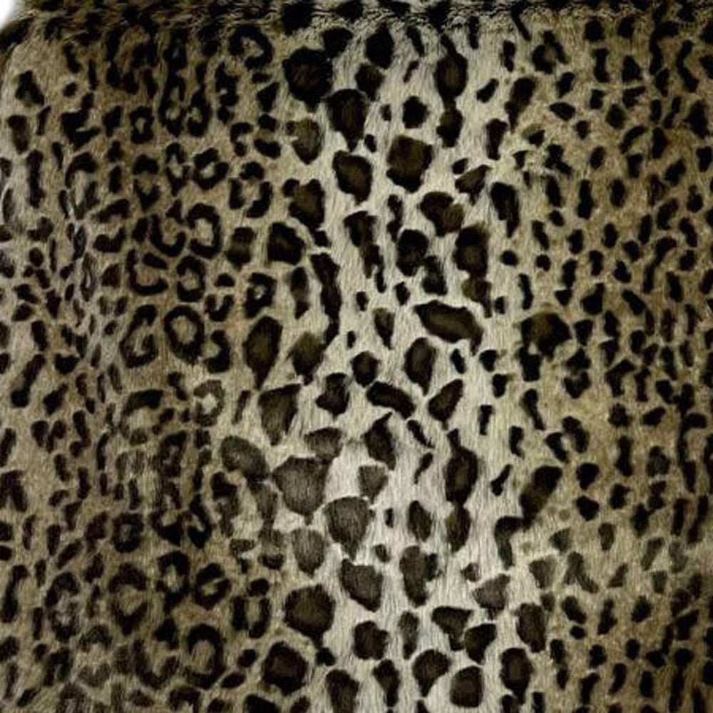 Ultra Soft Faux Fur Leopard Throw - Homeroots - Flyclothing LLC