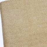 Copper and White Dreamy Soft Herringbone Throw Blanket - Homeroots