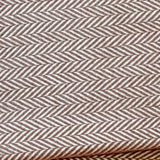Brown and White Dreamy Soft Herringbone Throw Blanket - Homeroots - Flyclothing LLC