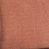 Orange and White Dreamy Soft Herringbone Throw Blanket - Homeroots - Flyclothing LLC