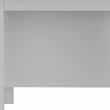 White and Brown 41" Kitchen Island With Storage - Homeroots - Flyclothing LLC