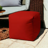 17" Red Canvas Indoor Outdoor - Homeroots