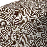 17" Black Polyester Cube Abstract Indoor Outdoor Pouf Ottoman - Homeroots