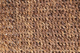 Brown Natural and Rustic Woven Banana Leaf Straight King Size Headboard - Homeroots - Flyclothing LLC
