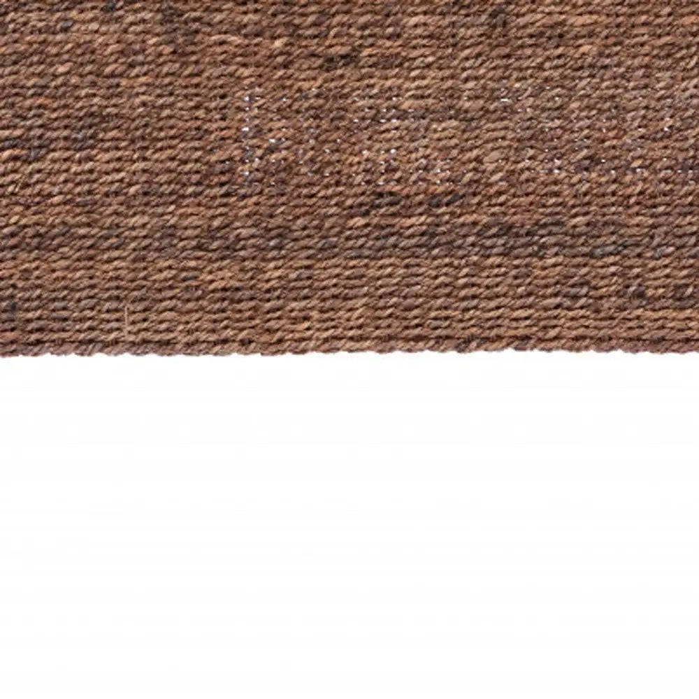 Brown Natural and Rustic Woven Banana Leaf Curved Queen Size Headboard - Homeroots - Flyclothing LLC