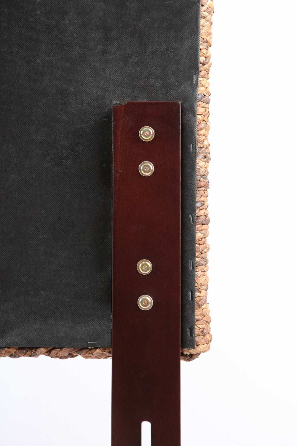 Brown Natural and Rustic Woven Banana Leaf Straight Queen Size Headboard - Homeroots - Flyclothing LLC