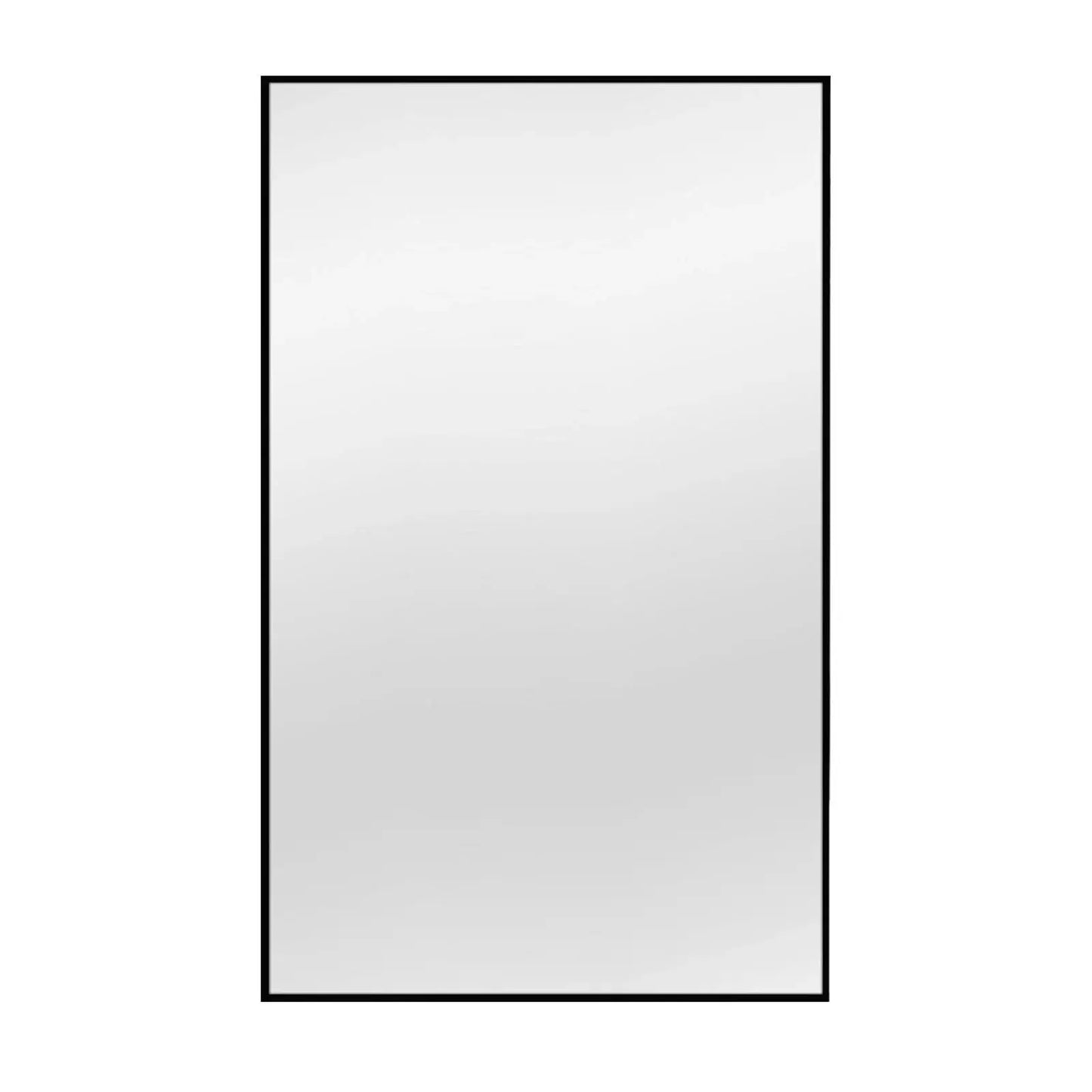 51" Black Metal Framed Full Length Mirror - Homeroots - Flyclothing LLC