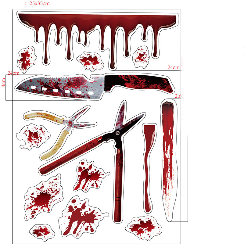 Halloween decoration wall stickers - My Store - Flyclothing LLC