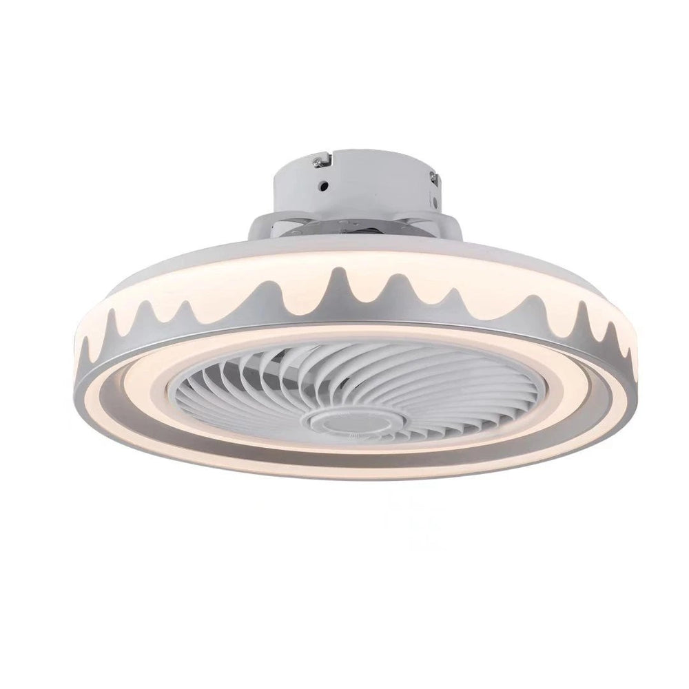 Contemporary Ceiling Fan and Light - Homeroots