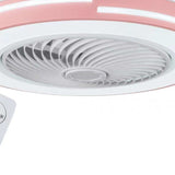 Compact Pink LED Ceiling Fan and Light - Homeroots - Flyclothing LLC