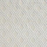 9' X 13' Ivory Diamond Lattice Modern Area Rug - Homeroots - Flyclothing LLC