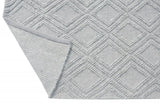 9' X 13' Gray Diamond Lattice Modern Area Rug - Homeroots - Flyclothing LLC
