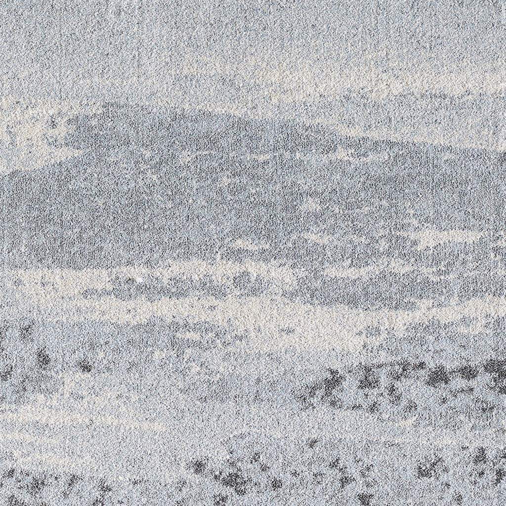 3' X 5' Blue and Gray Abstract Area Rug - Homeroots - Flyclothing LLC