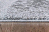 3' X 5' Blue and Gray Abstract Area Rug - Homeroots - Flyclothing LLC