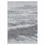 5' X 8' Blue and Gray Abstract Area Rug - Homeroots - Flyclothing LLC