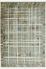 4' X 6' Ivory Abstract Area Rug - Homeroots - Flyclothing LLC