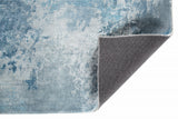 6' X 9' Blue Abstract Area Rug - Homeroots