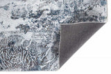6' X 9' Blue and Gray Abstract Area Rug - Homeroots - Flyclothing LLC