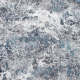 6' X 9' Blue and Gray Abstract Area Rug - Homeroots - Flyclothing LLC