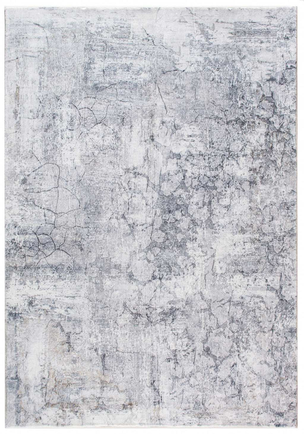 6' X 9' Gray Abstract Area Rug - Homeroots - Flyclothing LLC