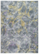 8' X 10' Gray Abstract Area Rug - Homeroots - Flyclothing LLC