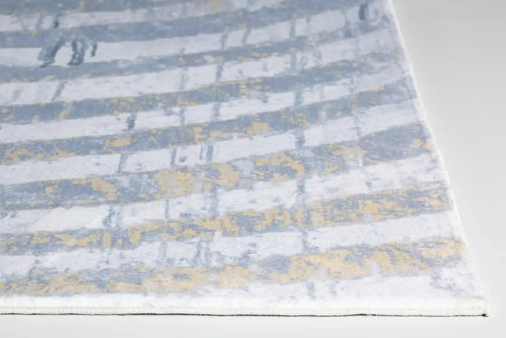 6' X 9' Gray Abstract Area Rug - Homeroots - Flyclothing LLC