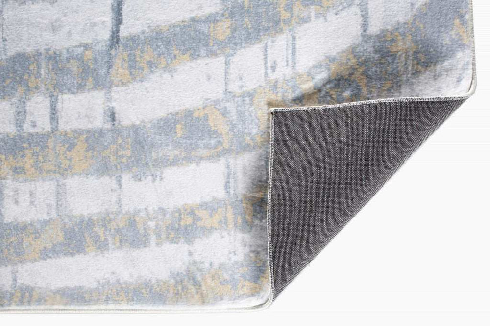 6' X 9' Gray Abstract Area Rug - Homeroots - Flyclothing LLC