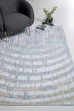 6' X 9' Gray Abstract Area Rug - Homeroots - Flyclothing LLC