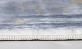 6' X 9' Gray Abstract Area Rug - Homeroots - Flyclothing LLC