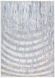 8' X 10' Gray Abstract Area Rug