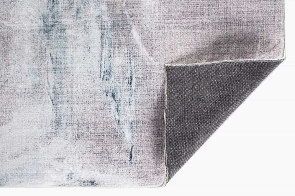 8' Runner Sand Abstract Runner Rug - Homeroots - Flyclothing LLC