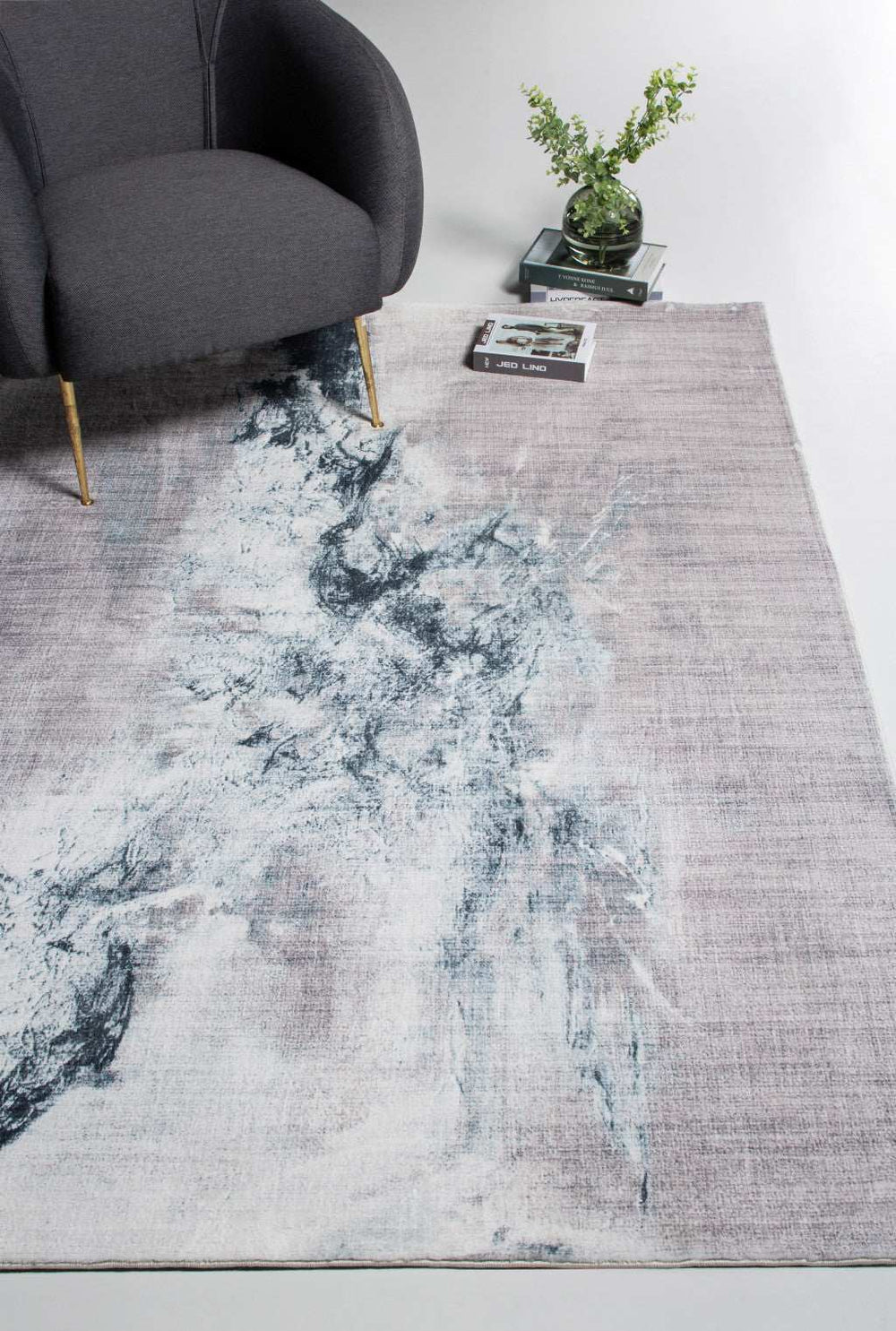8' Runner Sand Abstract Runner Rug - Homeroots - Flyclothing LLC