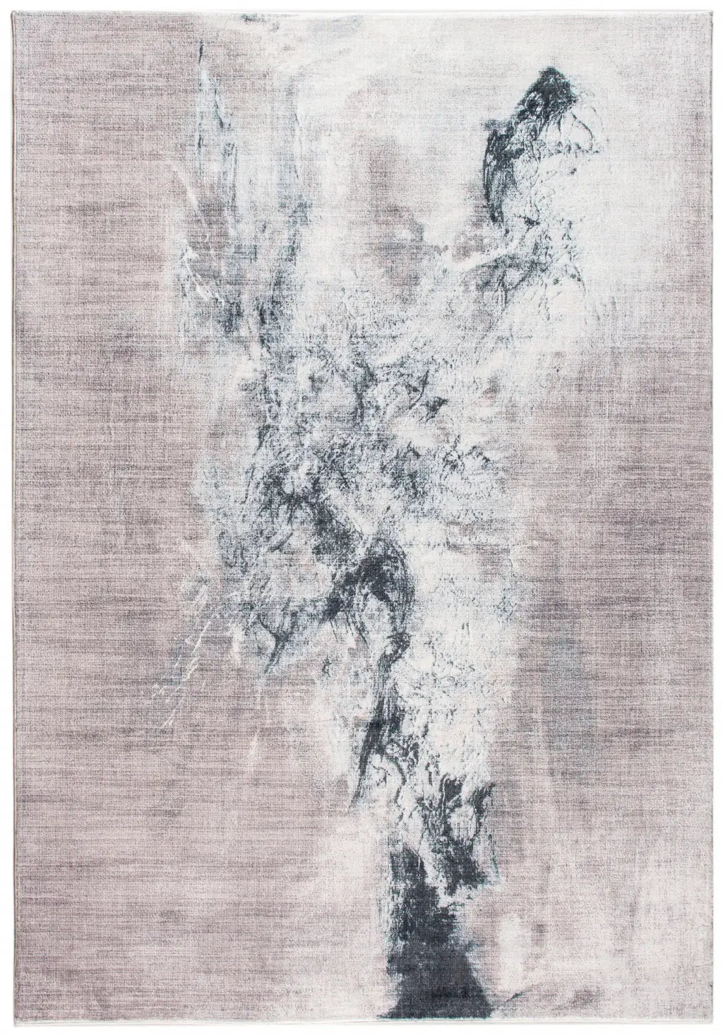 8' X 10' Sand Abstract Area Rug - Homeroots - Flyclothing LLC