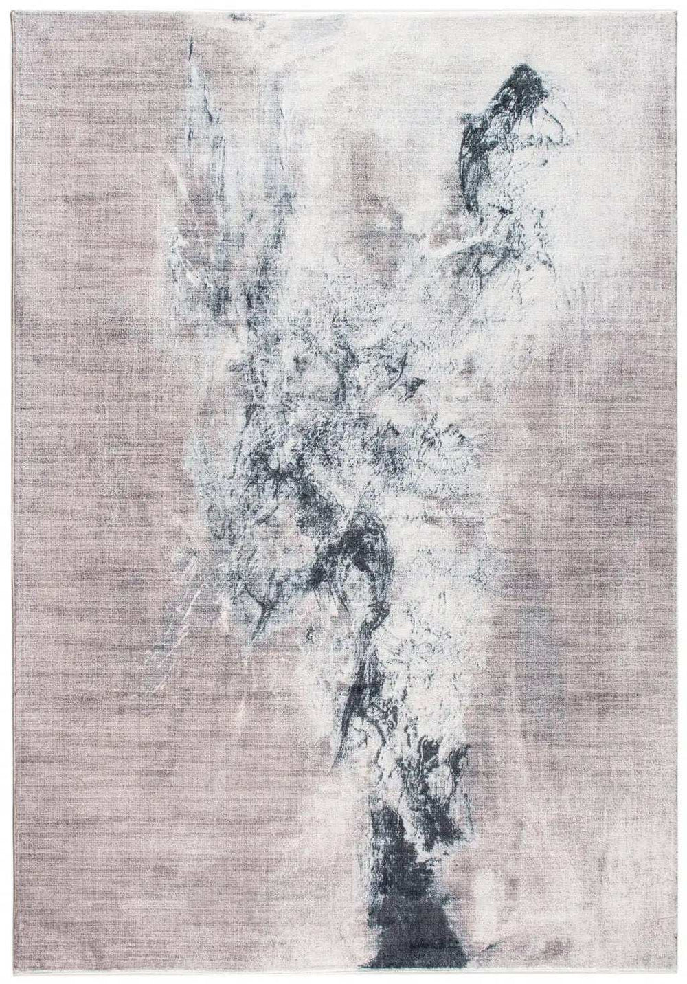 8' X 10' Sand Abstract Area Rug - Homeroots - Flyclothing LLC