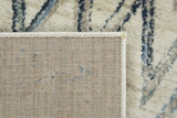 5' X 8' Ivory Chevron Area Rug - Homeroots - Flyclothing LLC