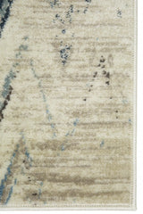 8' X 11' Ivory Chevron Area Rug - Homeroots - Flyclothing LLC