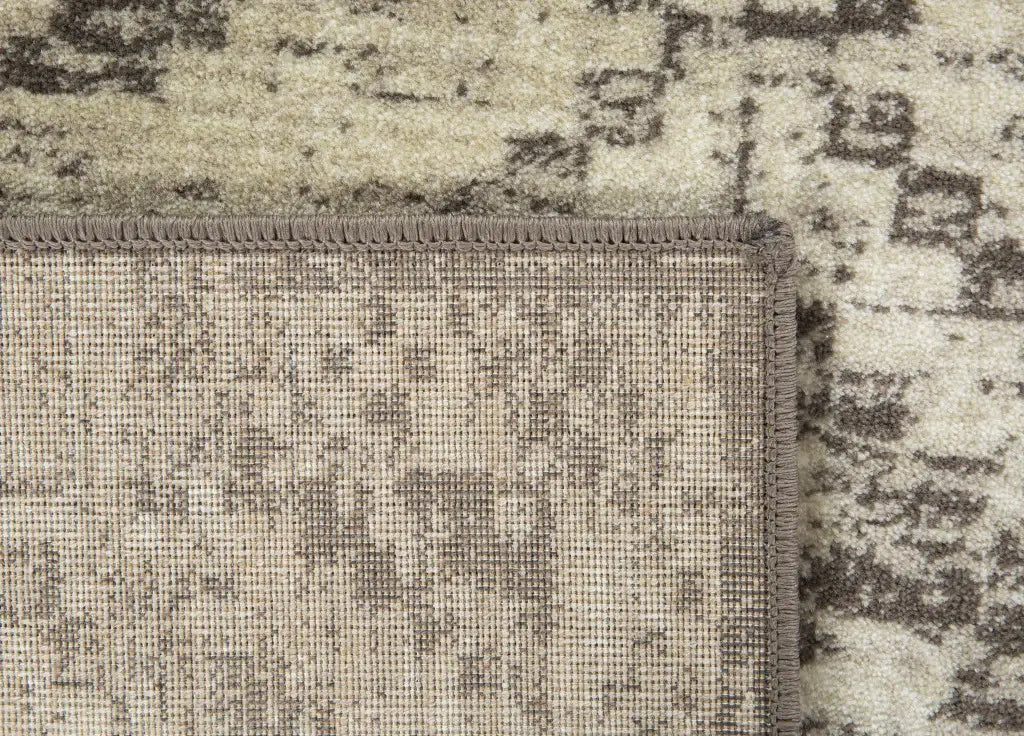 3' X 5' Gray Abstract Area Rug - Homeroots - Flyclothing LLC