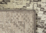 3' X 5' Gray Abstract Area Rug - Homeroots - Flyclothing LLC