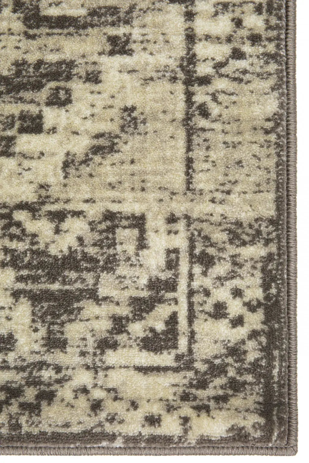 8' X 11' Gray Abstract Area Rug - Homeroots - Flyclothing LLC