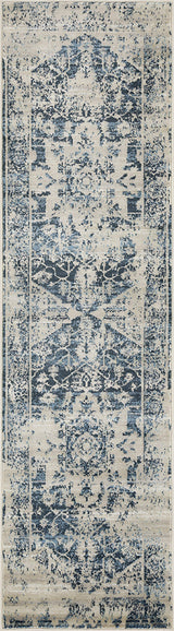 8' Runner Ivory Oriental Runner Rug - Homeroots - Flyclothing LLC