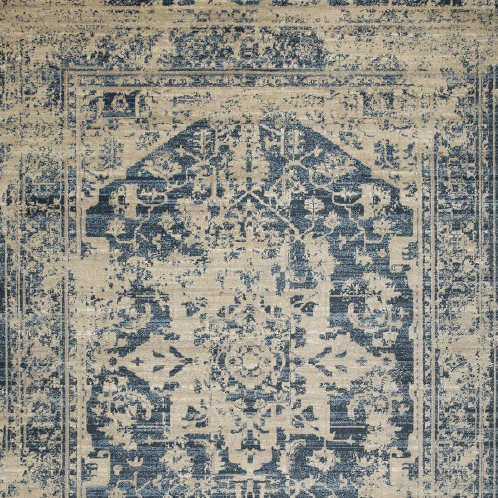 5' X 8' Ivory Oriental Area Rug - Homeroots - Flyclothing LLC