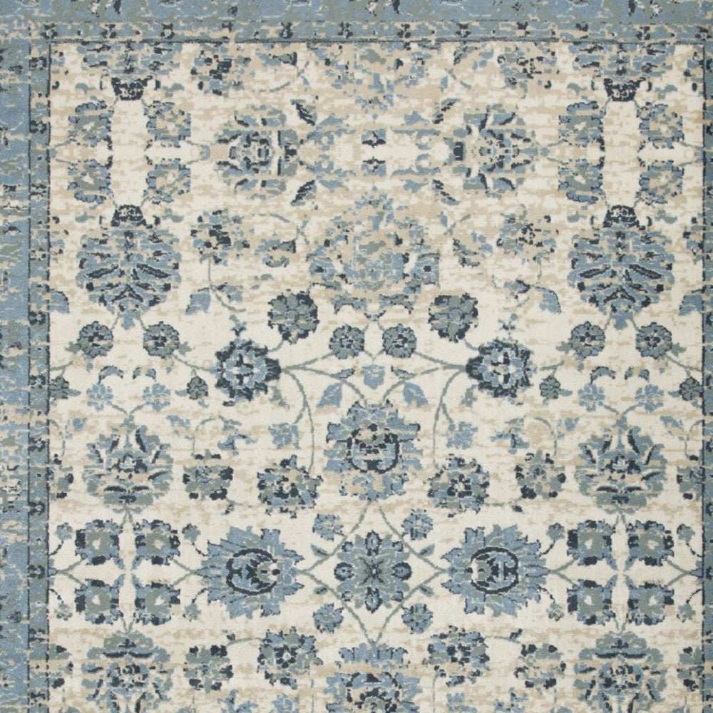 3' X 5' Ivory Oriental Area Rug - Homeroots - Flyclothing LLC