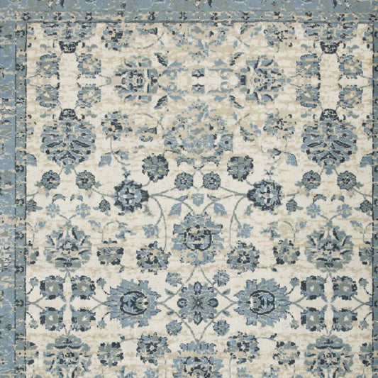 3' X 5' Ivory Oriental Area Rug - Homeroots - Flyclothing LLC