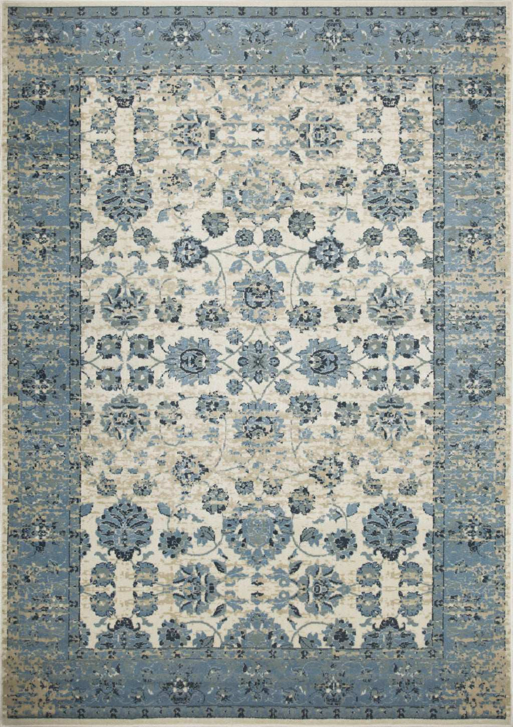 3' X 5' Ivory Oriental Area Rug - Homeroots - Flyclothing LLC